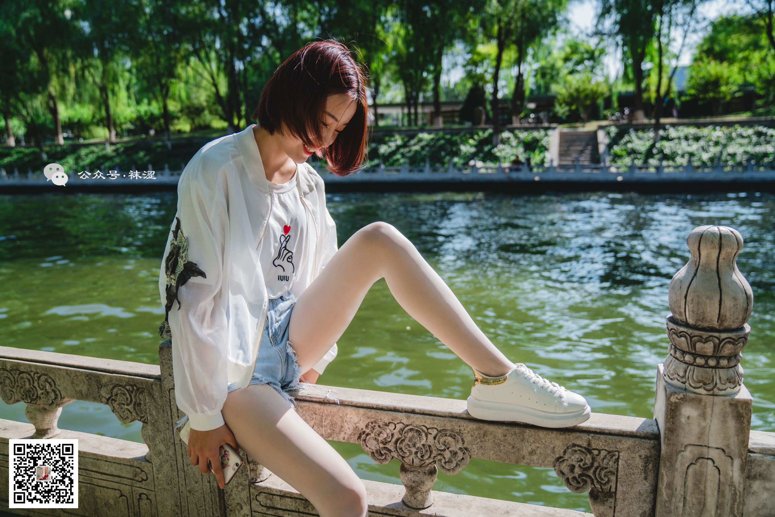 [袜涩] VOL.010  当穿白丝的妹子遇到大叔_第2张