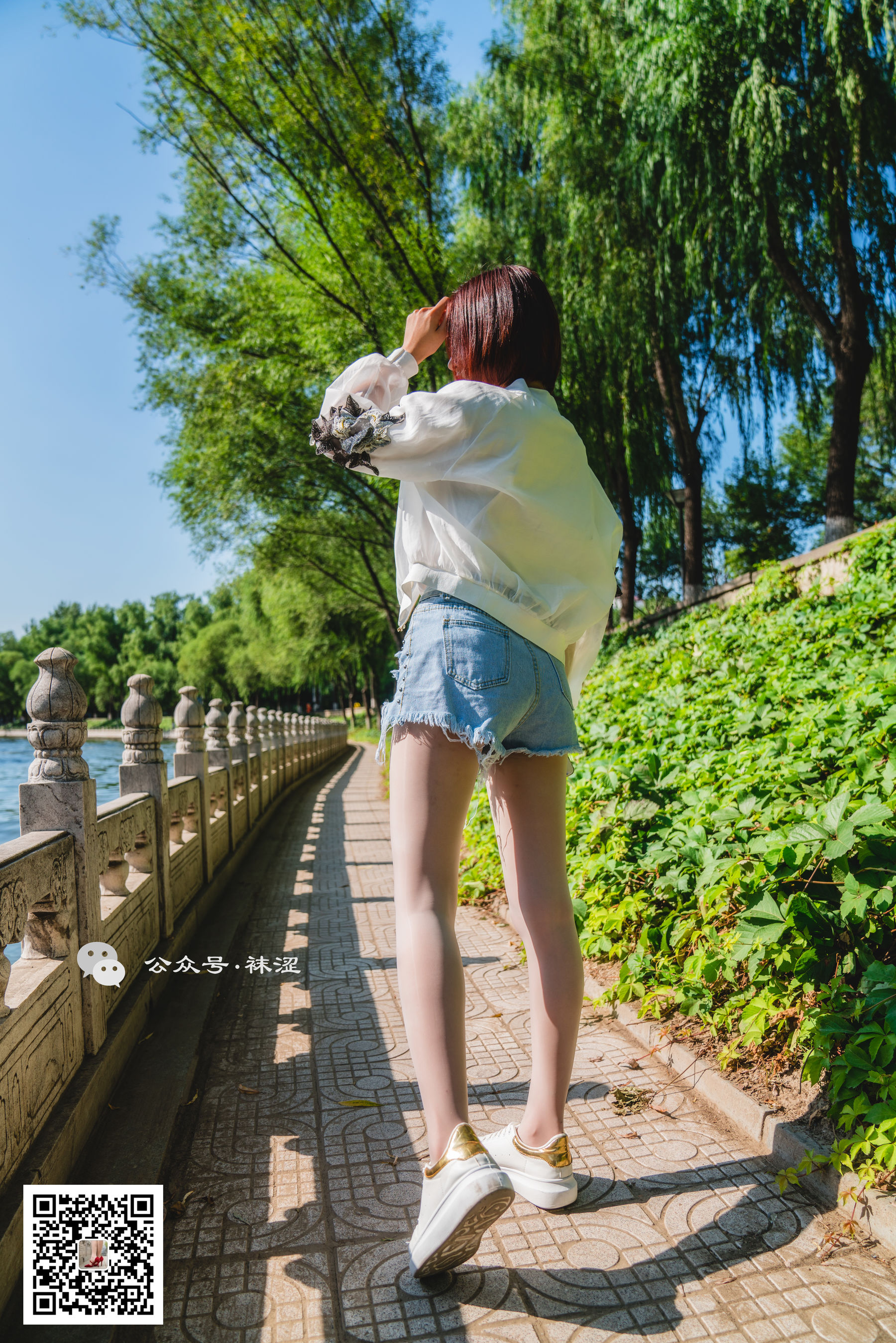 [袜涩] VOL.010  当穿白丝的妹子遇到大叔_第3张