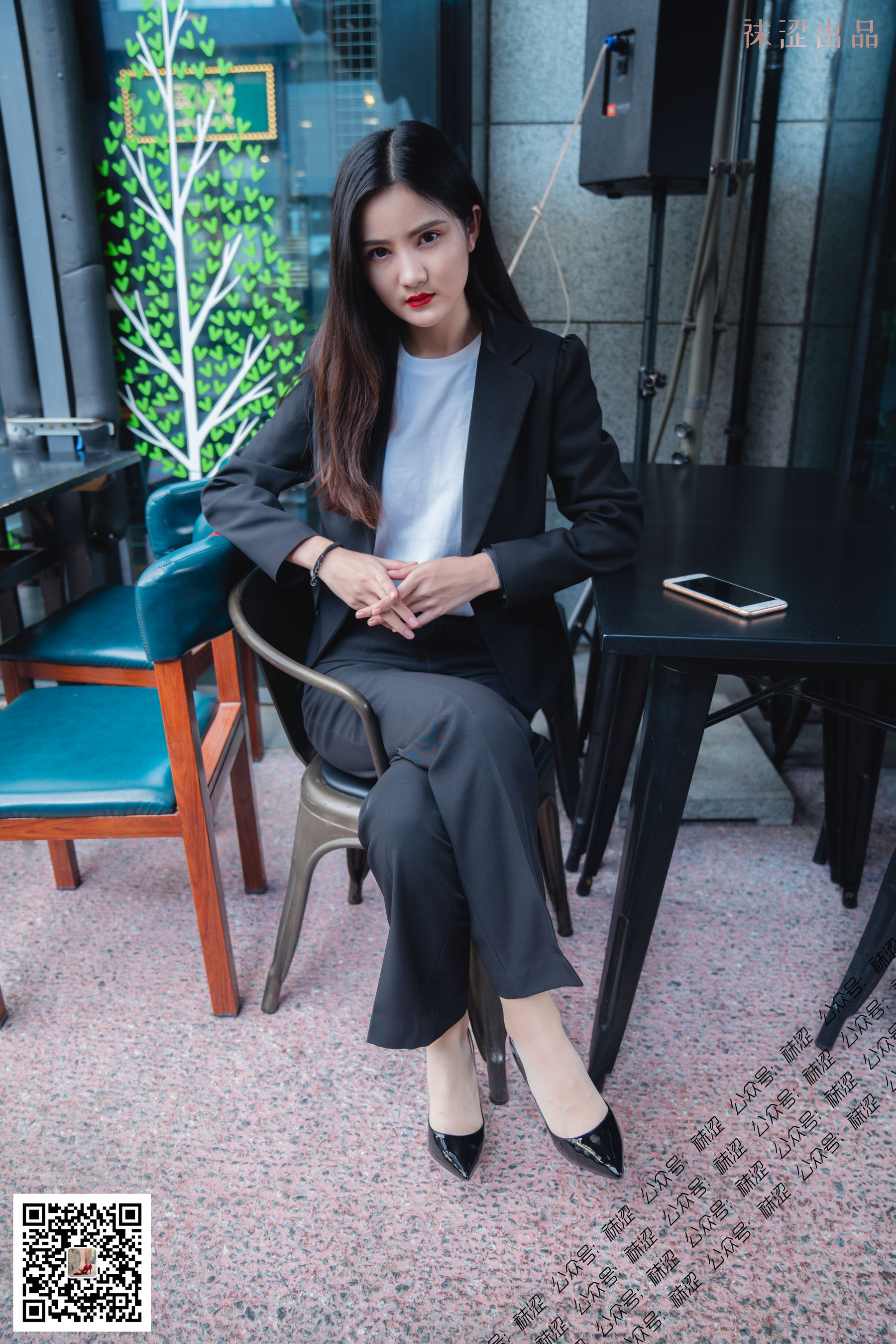 [袜涩] VOL.044 安妮 制服库里丝_第3张