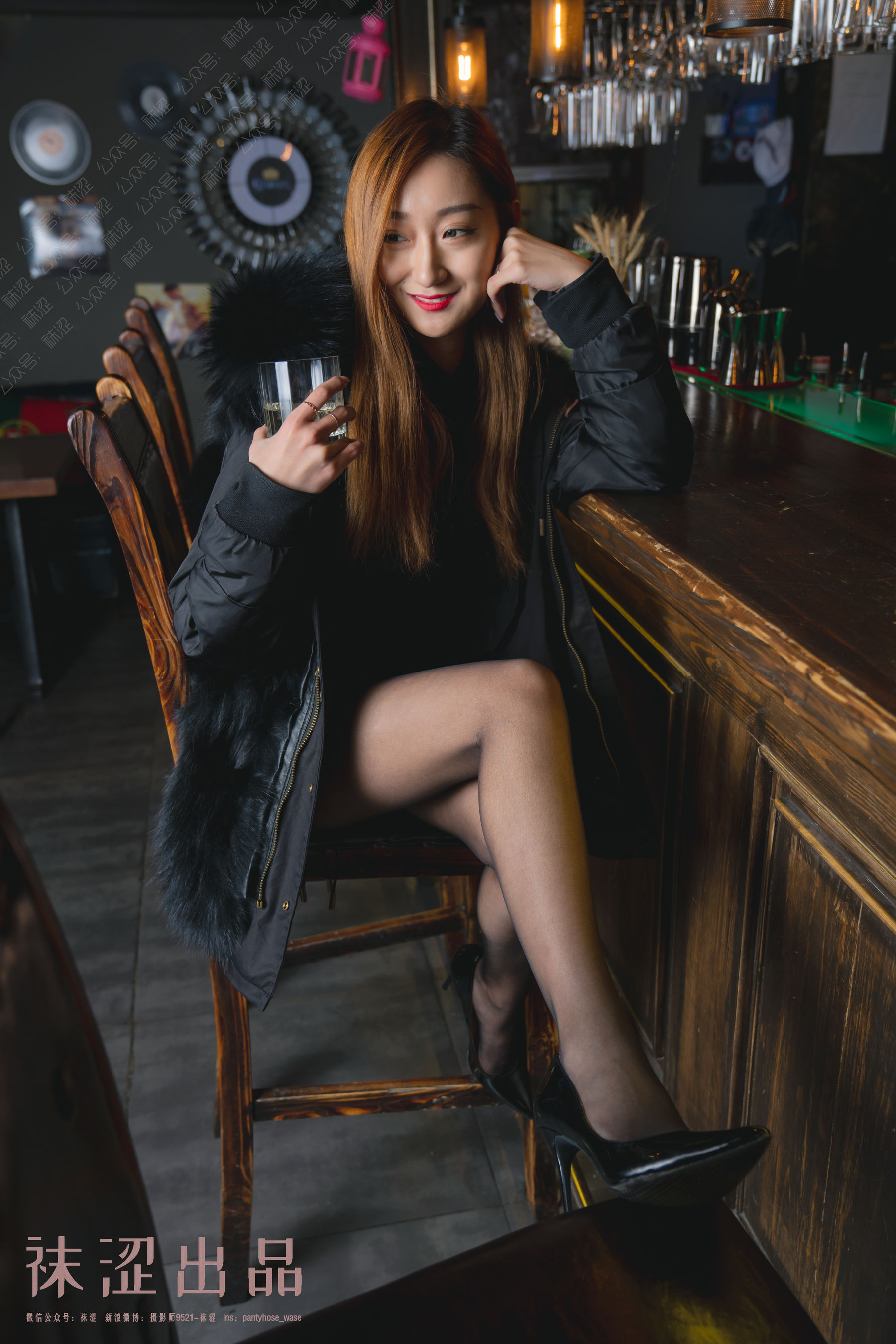 [袜涩] VOL.054 刘哈哈 黑丝小旗袍_第5张