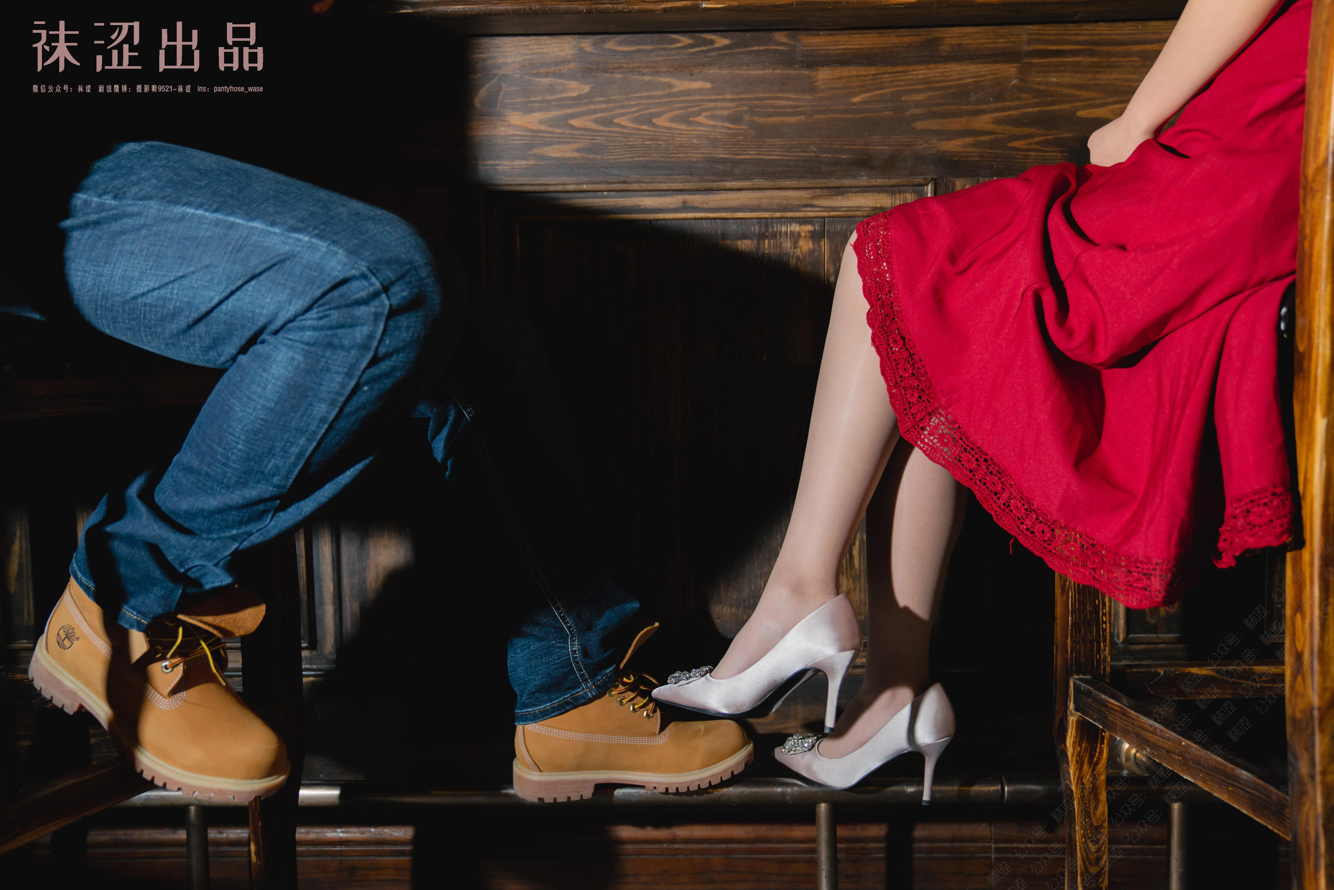 [袜涩] VOL.057 暖暖 红色长裙_第2张