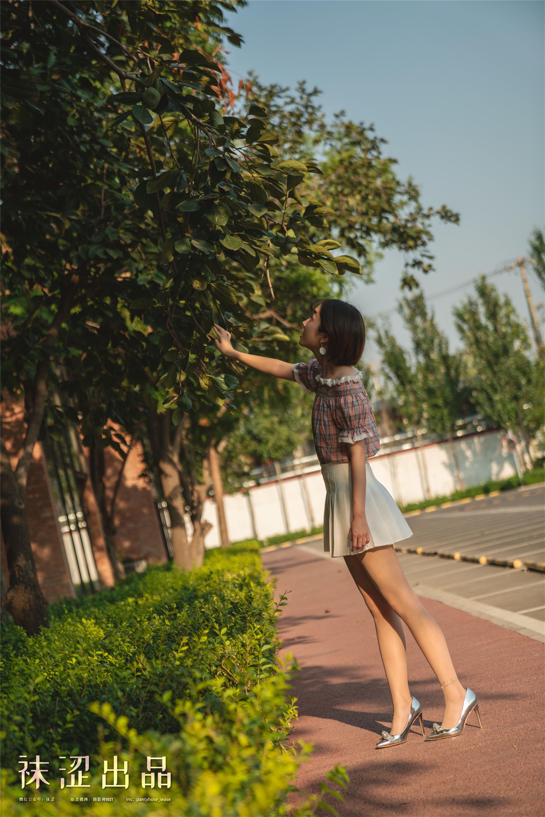 [袜涩] VOL.073 暖暖 ~ 田园风百褶裙_第4张