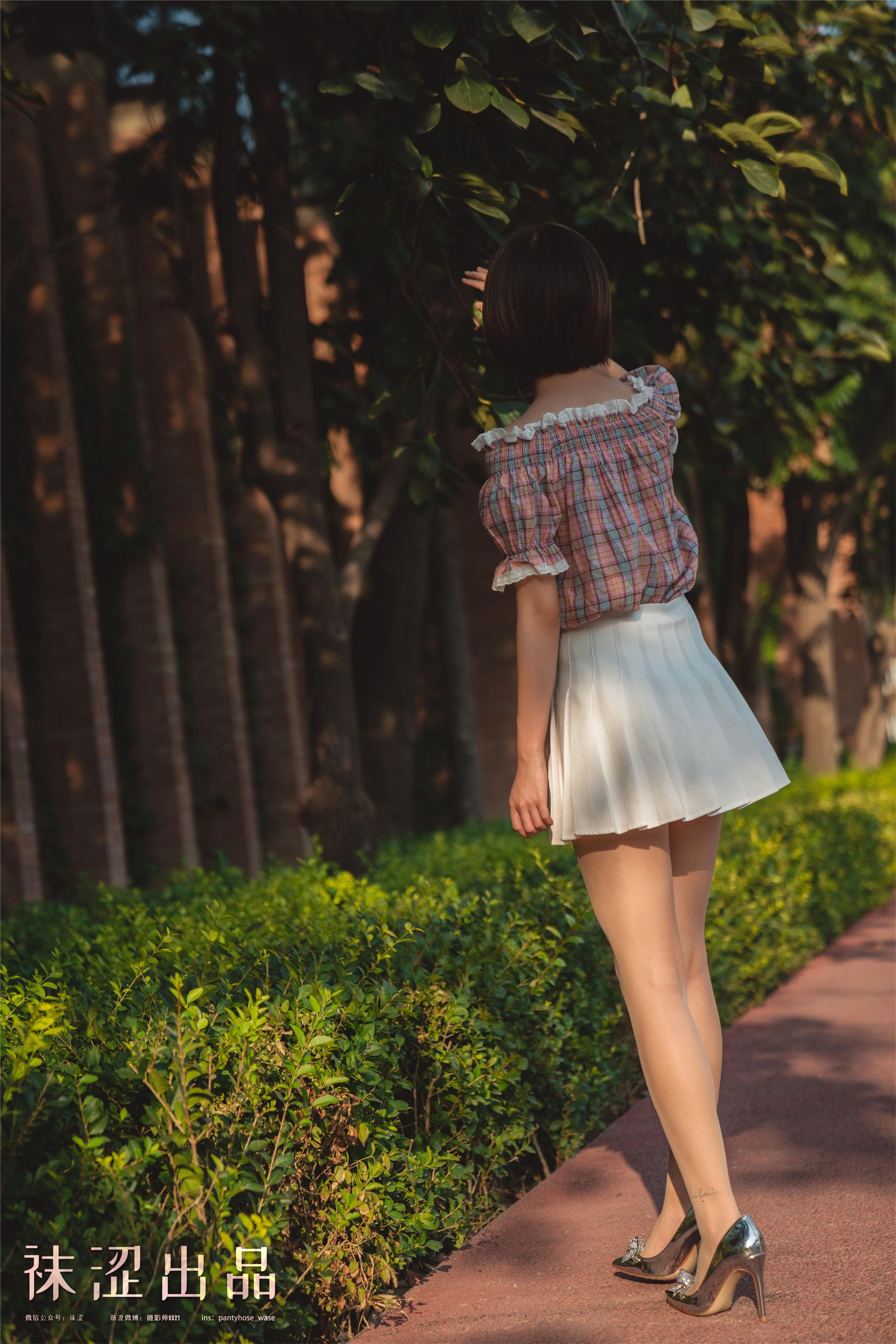 [袜涩] VOL.073 暖暖 ~ 田园风百褶裙_第5张