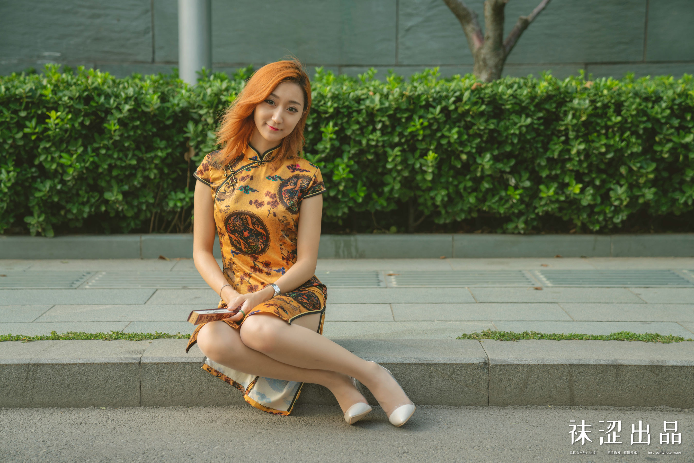 [袜涩] VOL.074 刘哈哈 黄袍_第3张