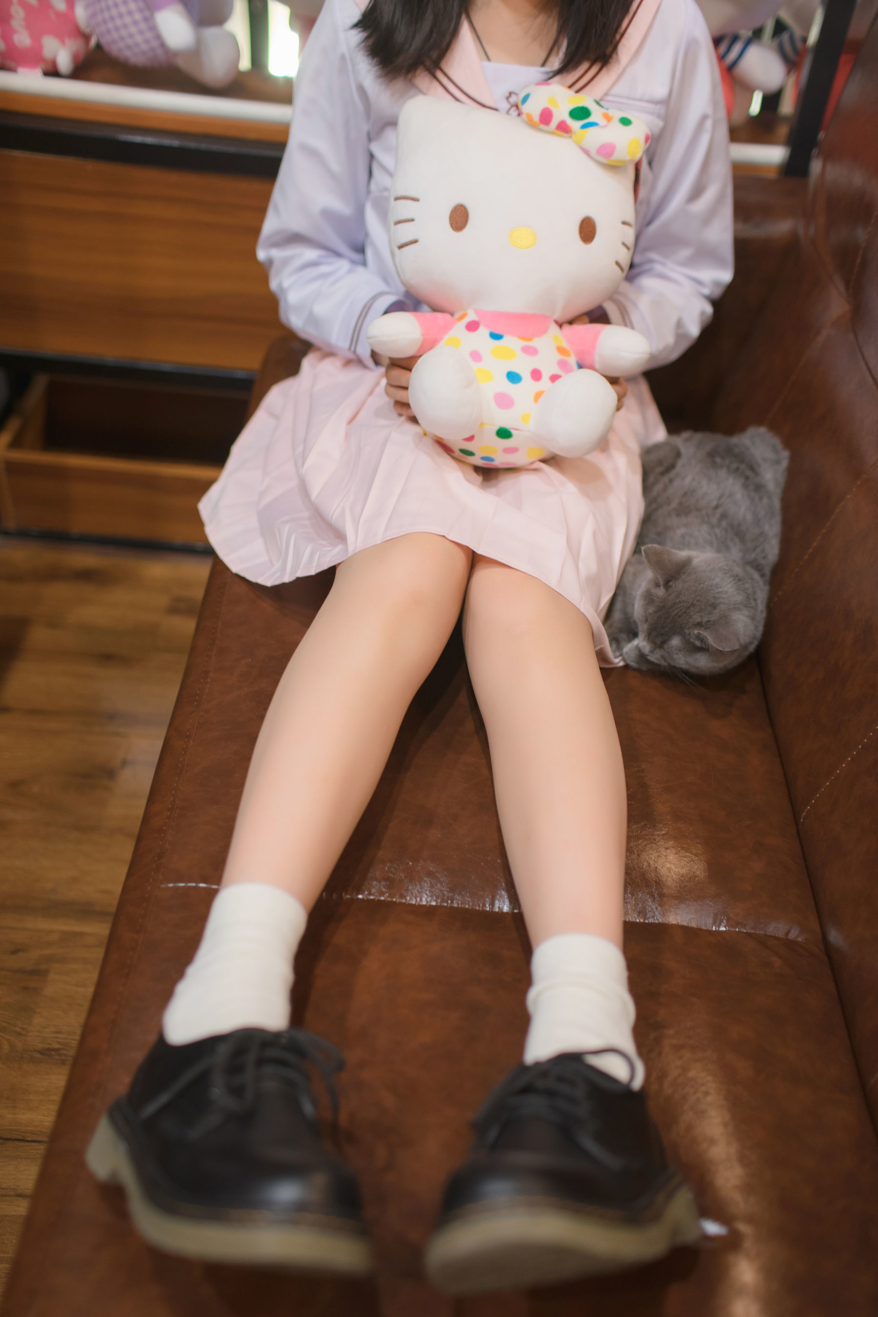 [轻兰映画] VOL.005  日系美腿白棉袜_第3张