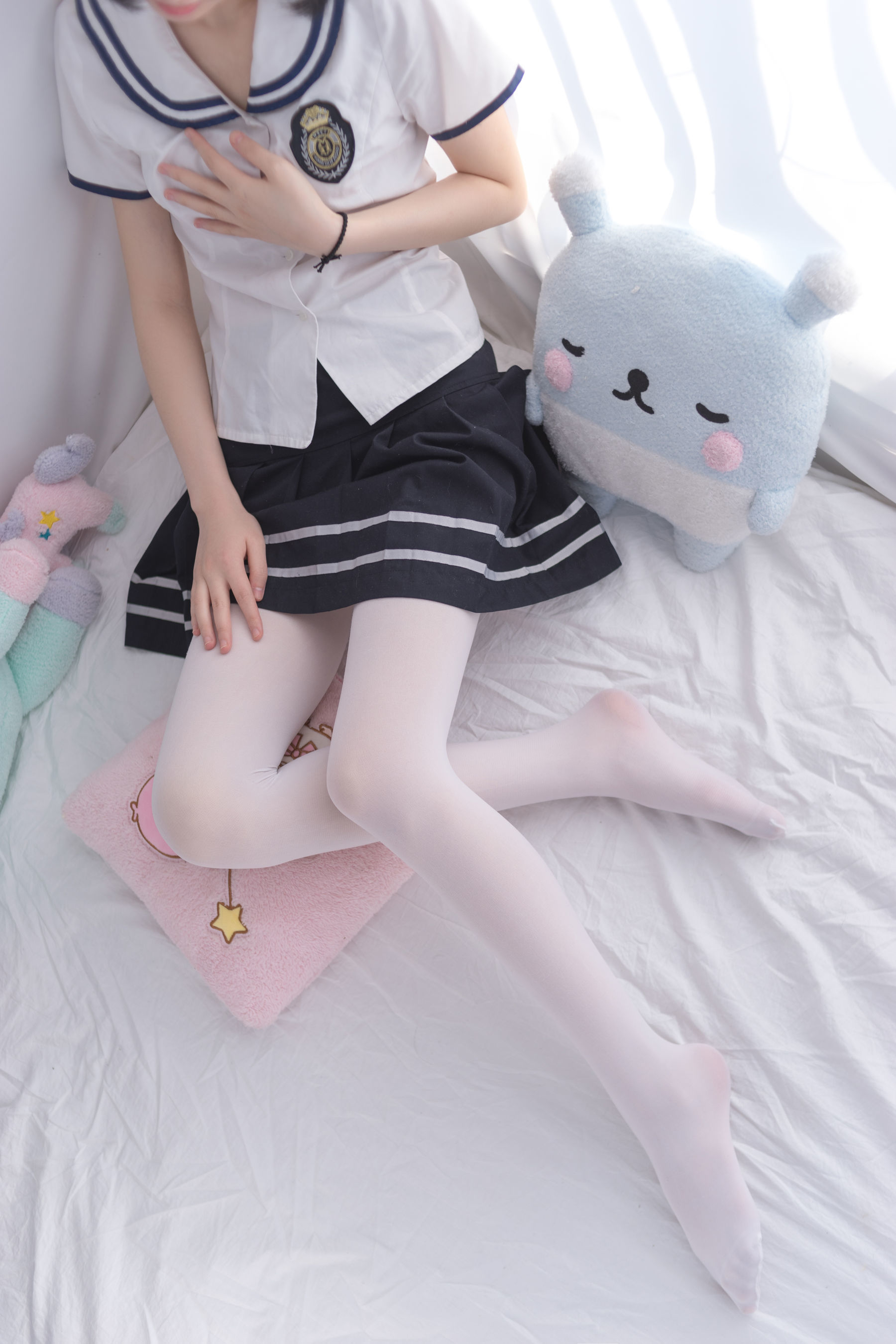 [轻兰映画] VOL.008  校服白丝_第4张