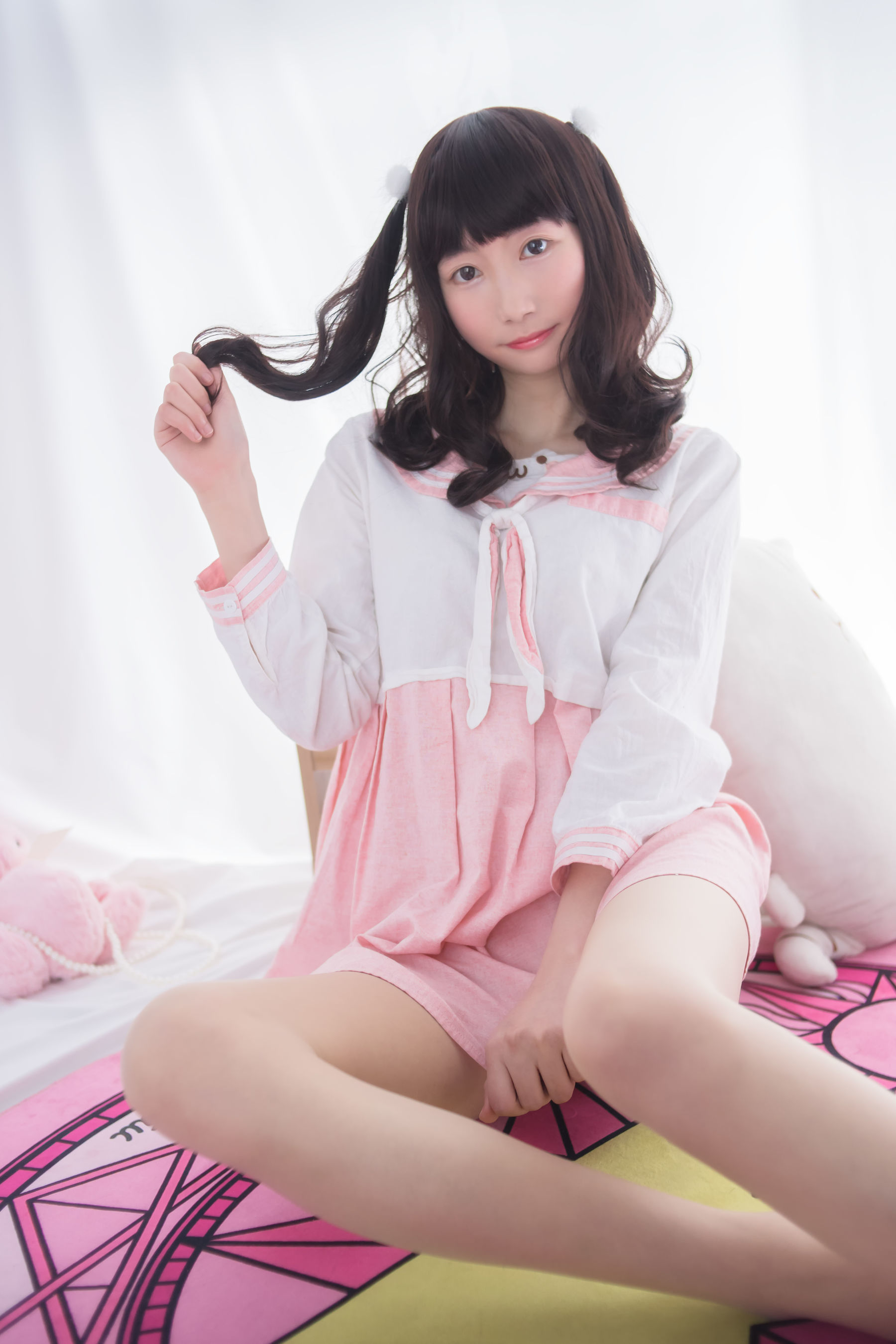 [轻兰映画] VOL.014  粉红少女薄肉丝_第5张