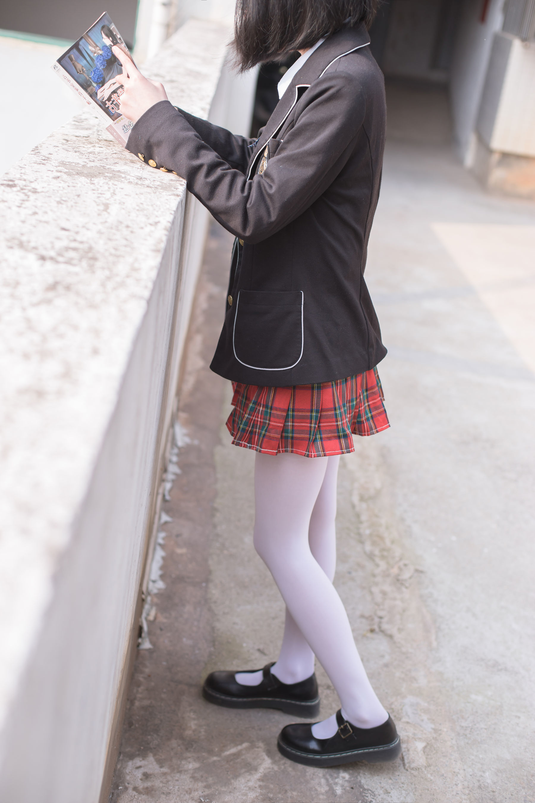 [轻兰映画] VOL.016  JK浴室白丝_第3张