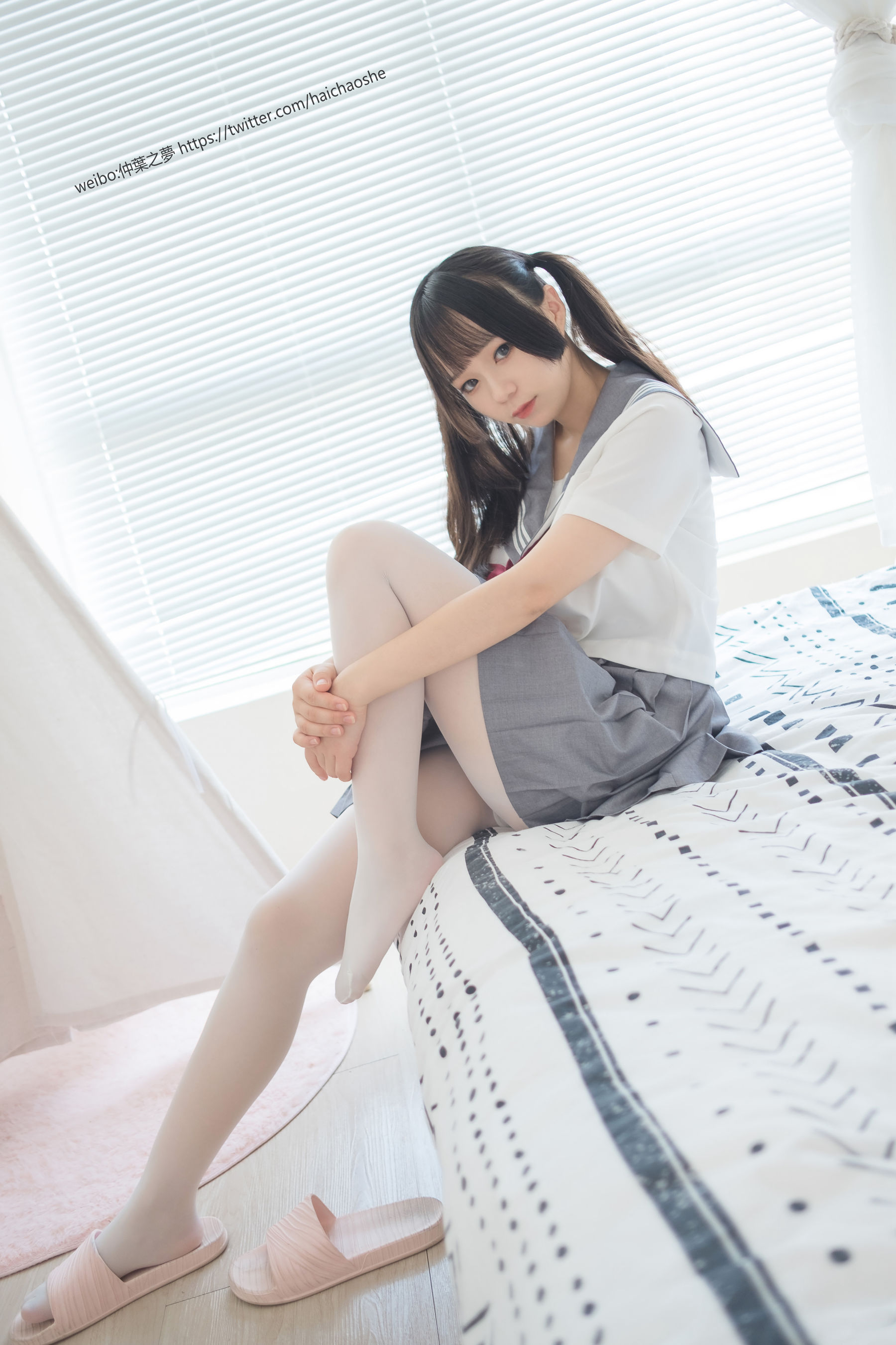 [轻兰映画] Grand.018 白丝水手裙_第2张