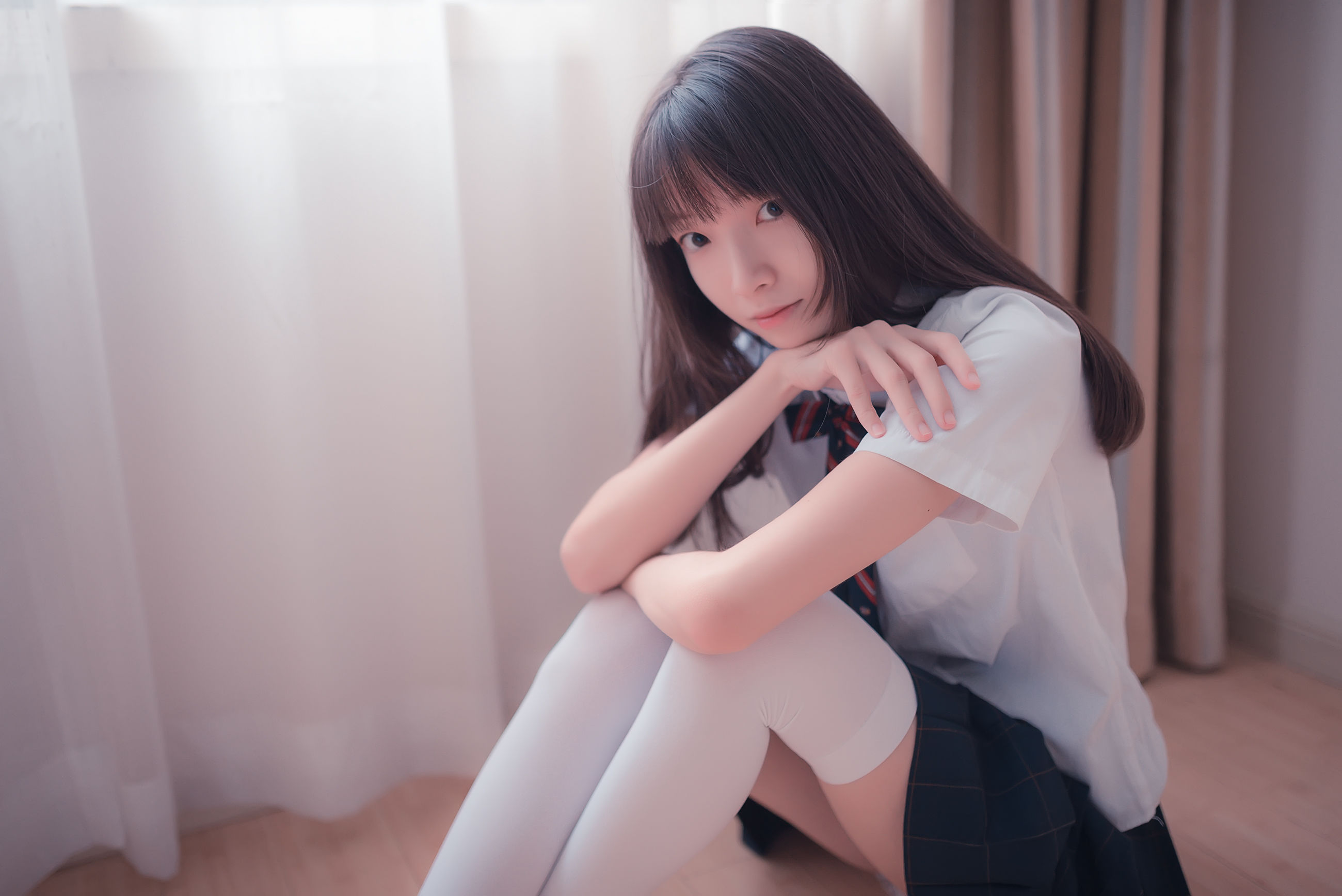 [风之领域] NO.004 祖木子 邻家白丝清新女孩_第2张