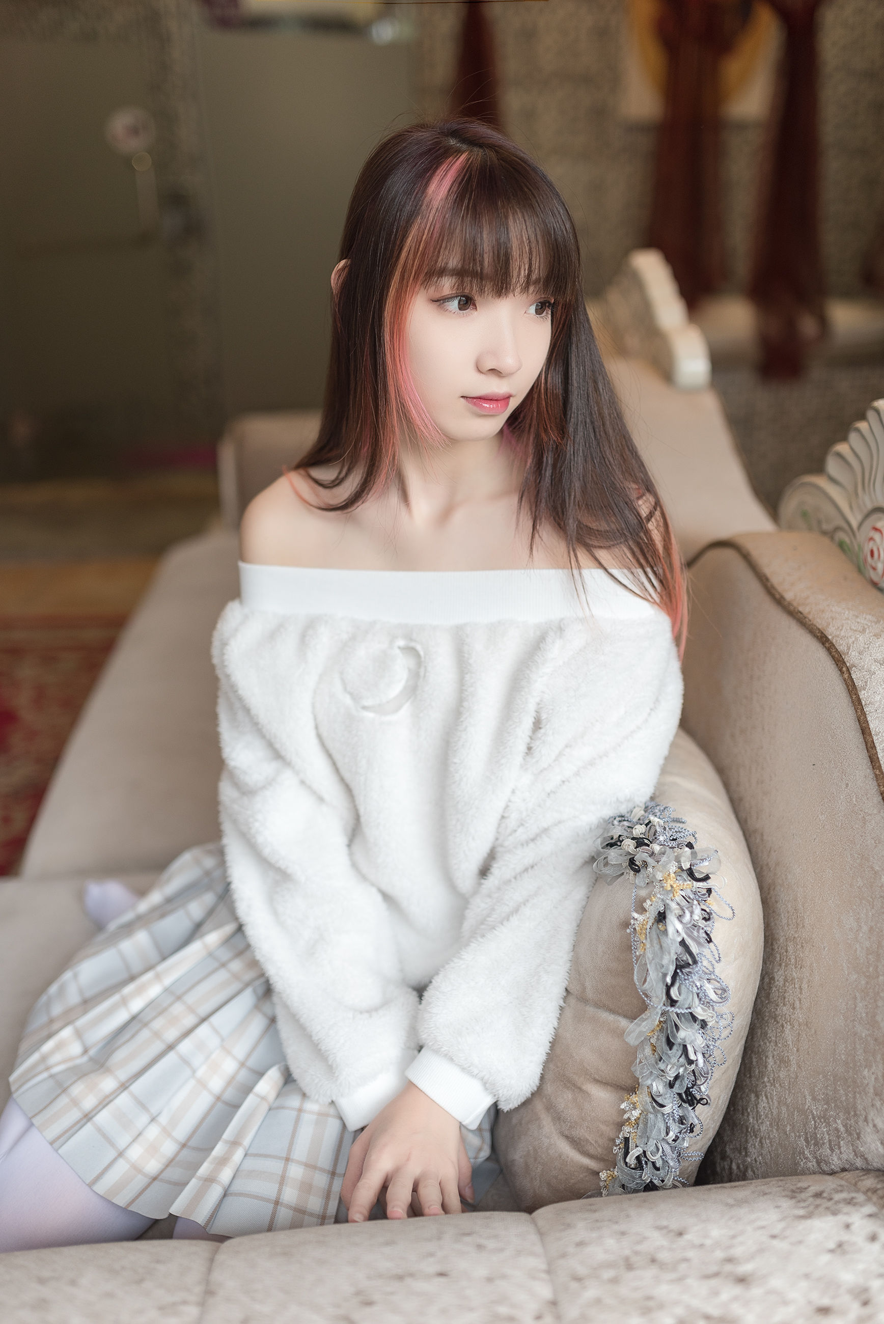 [风之领域] NO.013 祖木子 富贵少女白丝_第1张