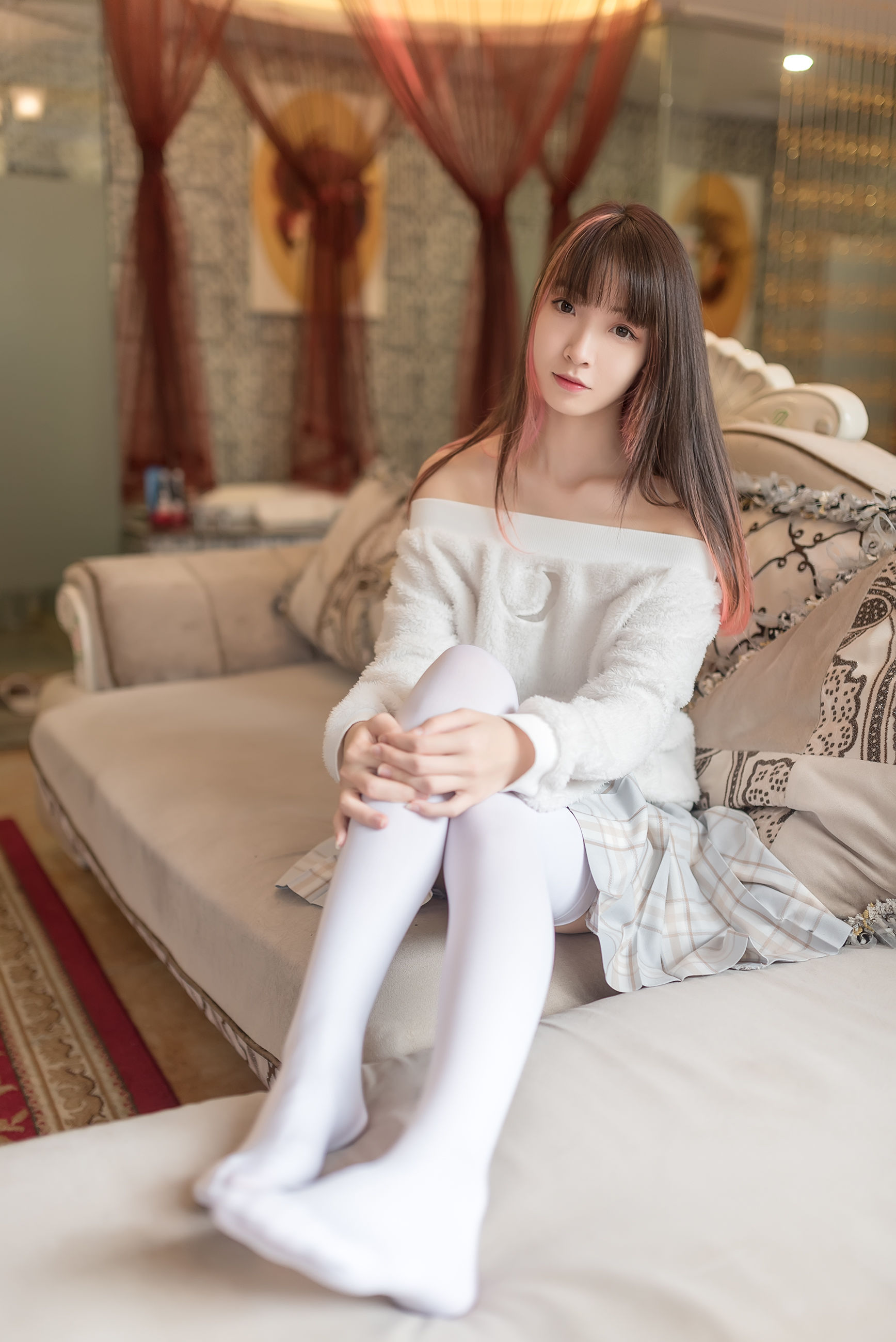 [风之领域] NO.013 祖木子 富贵少女白丝_第3张