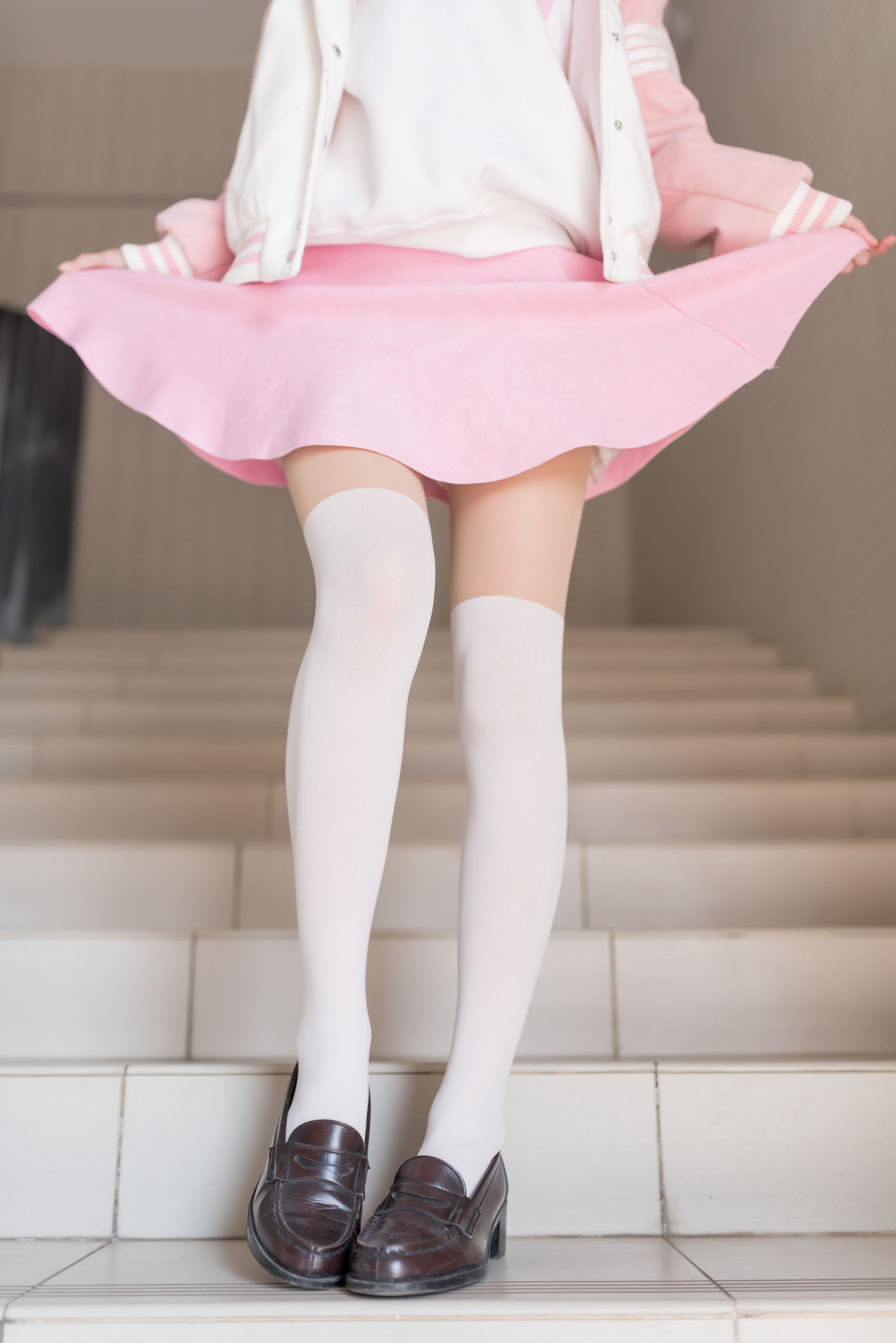 [风之领域] NO.026 粉红日系白丝_第4张