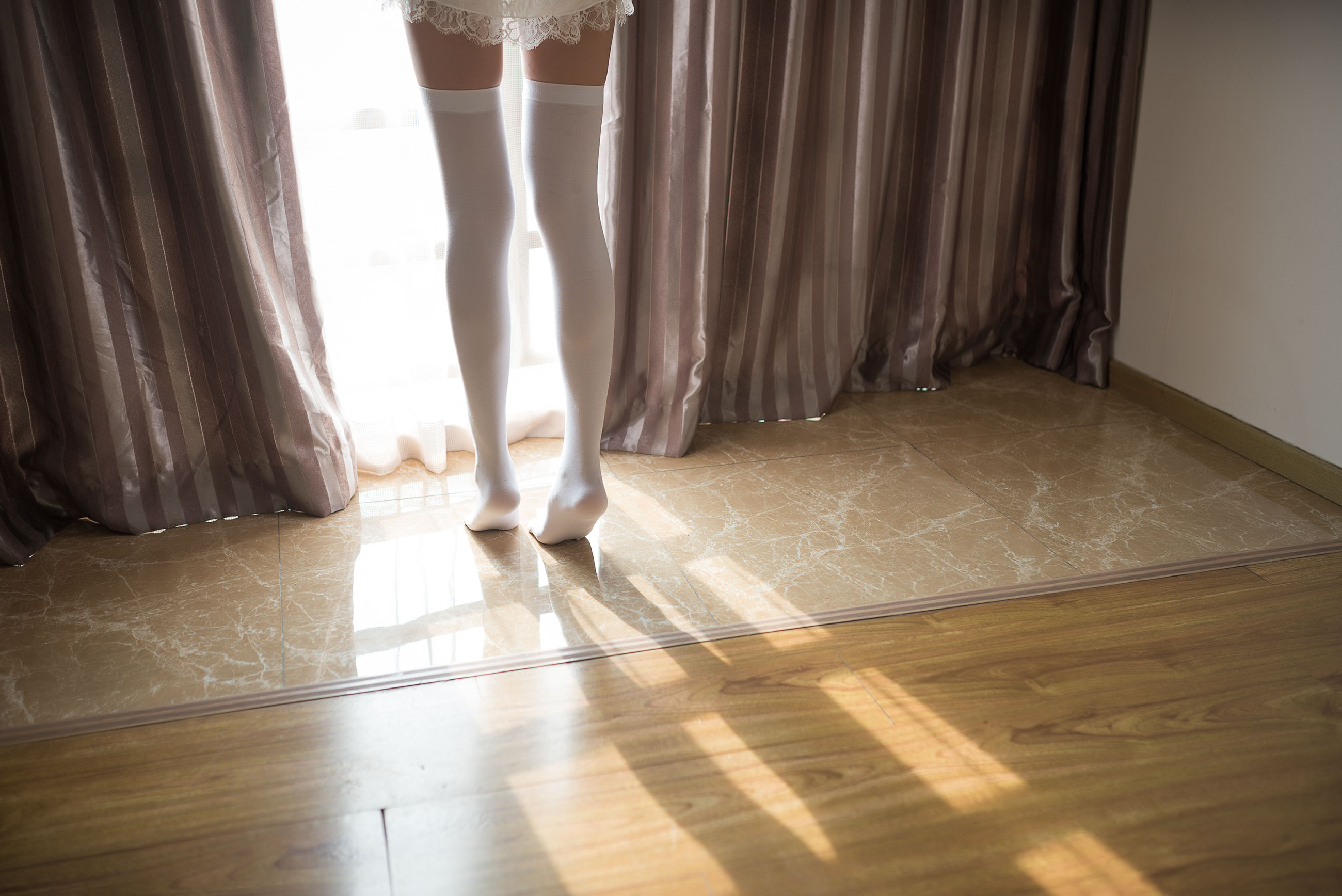 [风之领域] NO.046 白丝蕾丝睡衣_第1张