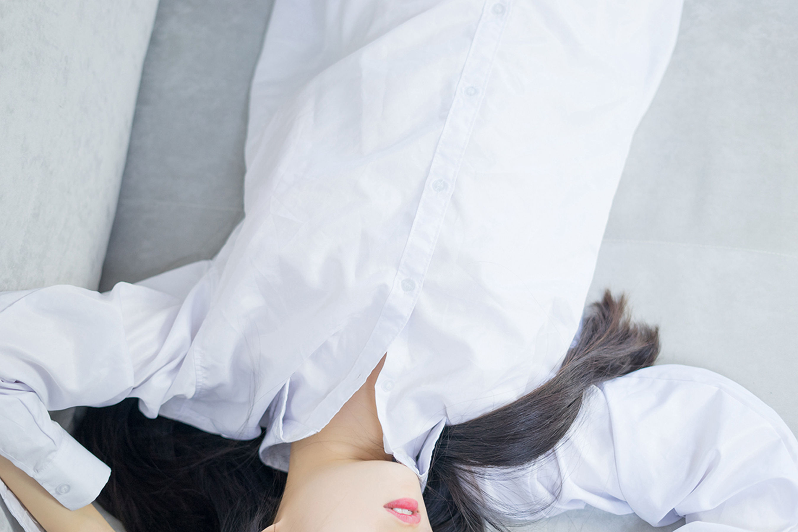 [风之领域] NO.095 白衬衫裸腿_第4张