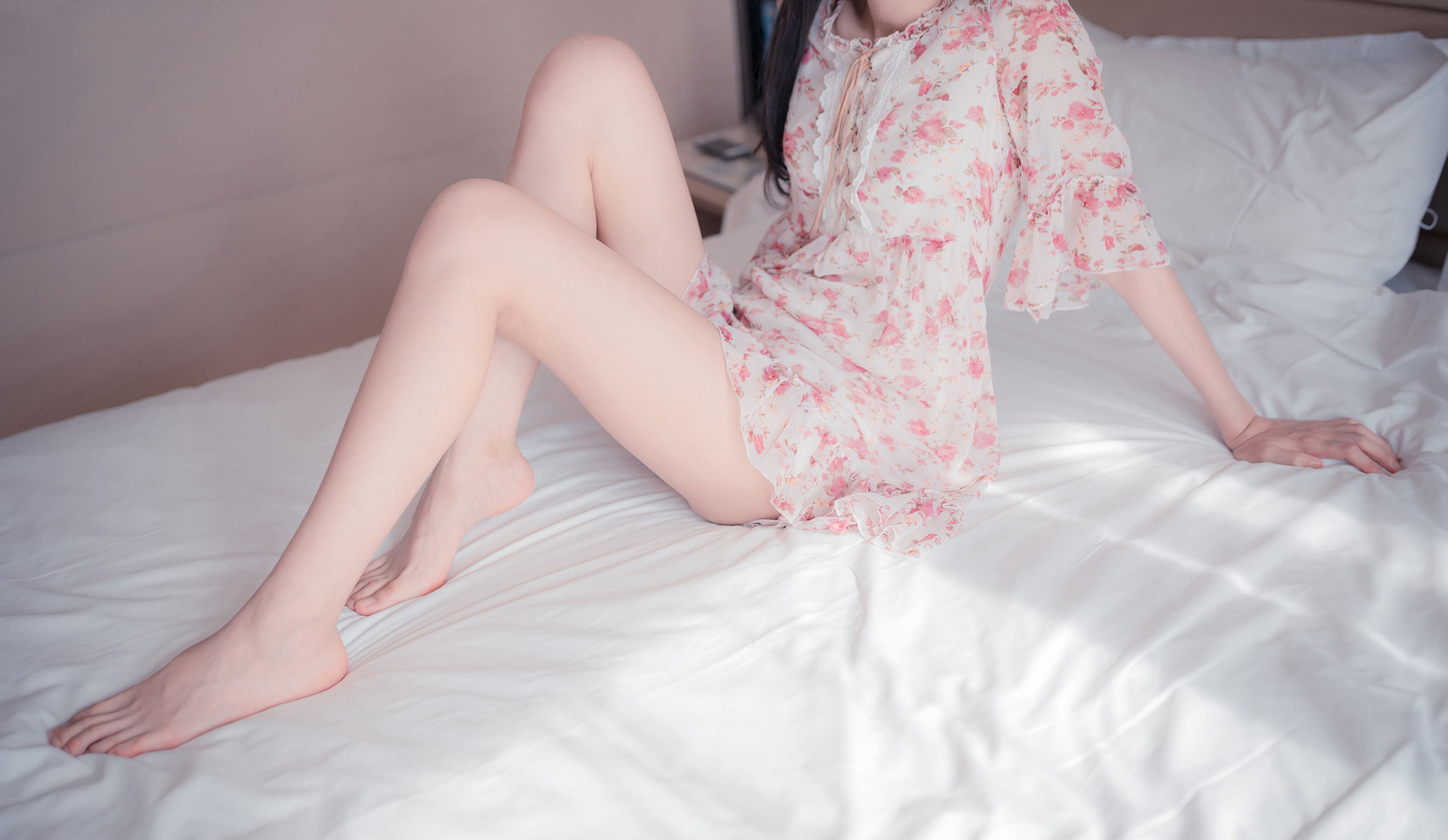 [风之领域] NO.105 雪纺碎花连衣裙_第4张