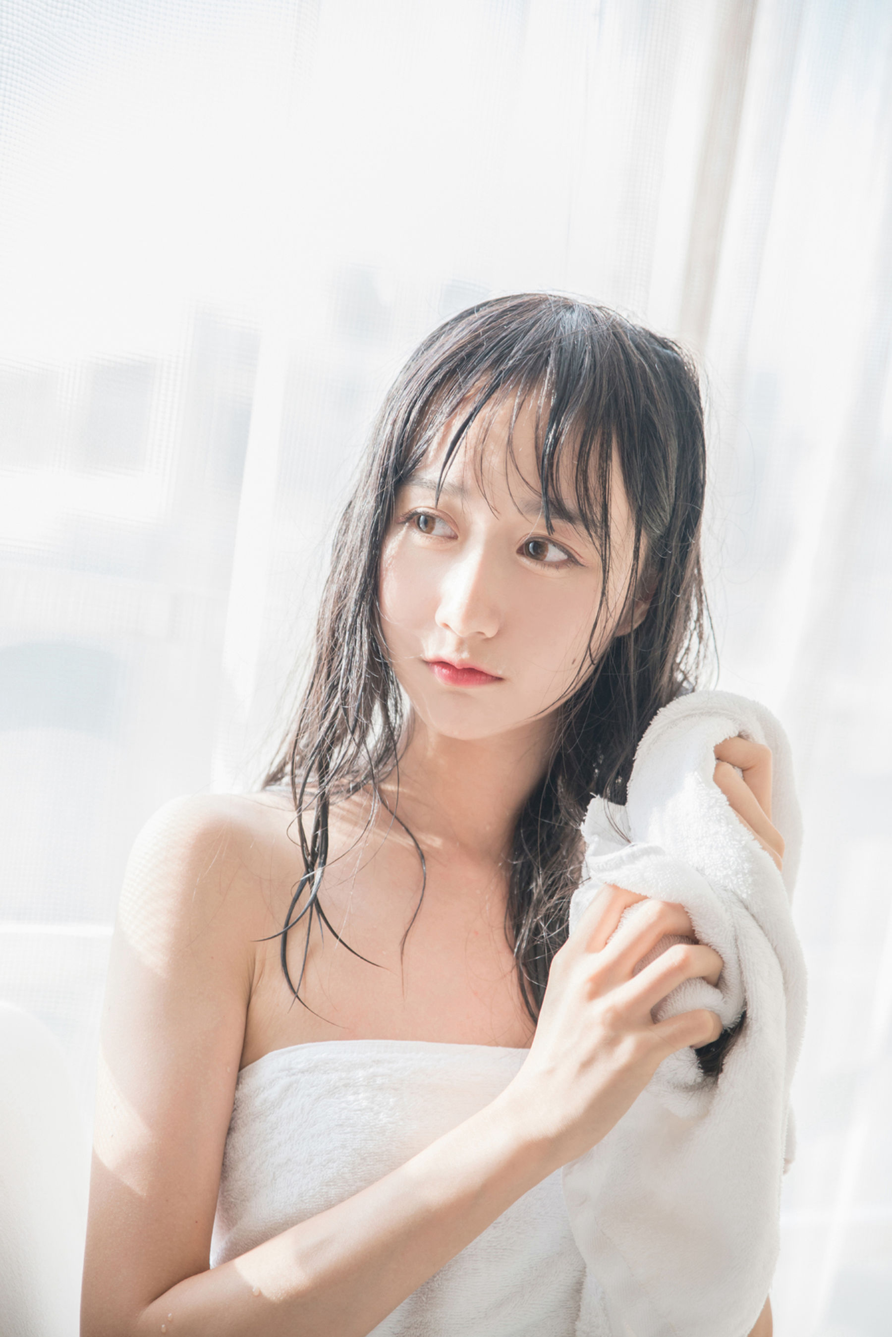 [风之领域] NO.134 木绵绵 出浴少女_第1张