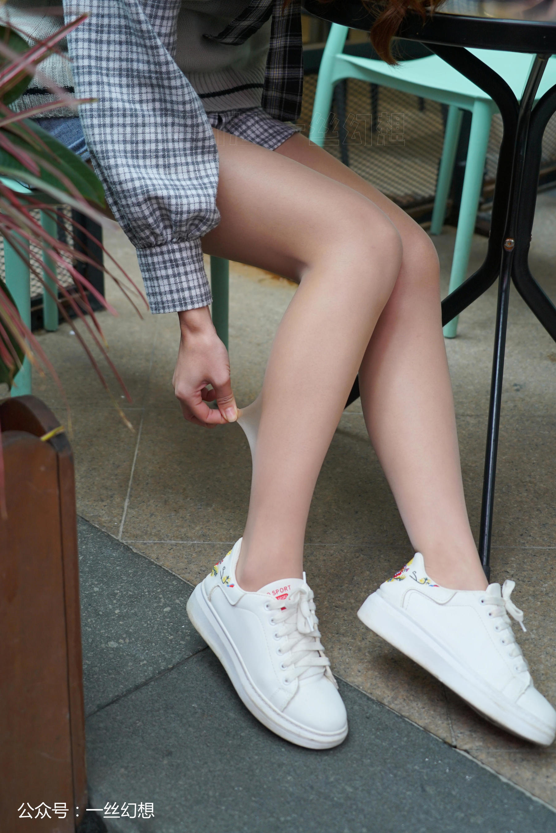 [高丝女子图鉴]袜小喵×一丝幻想 No.051 莹_第2张