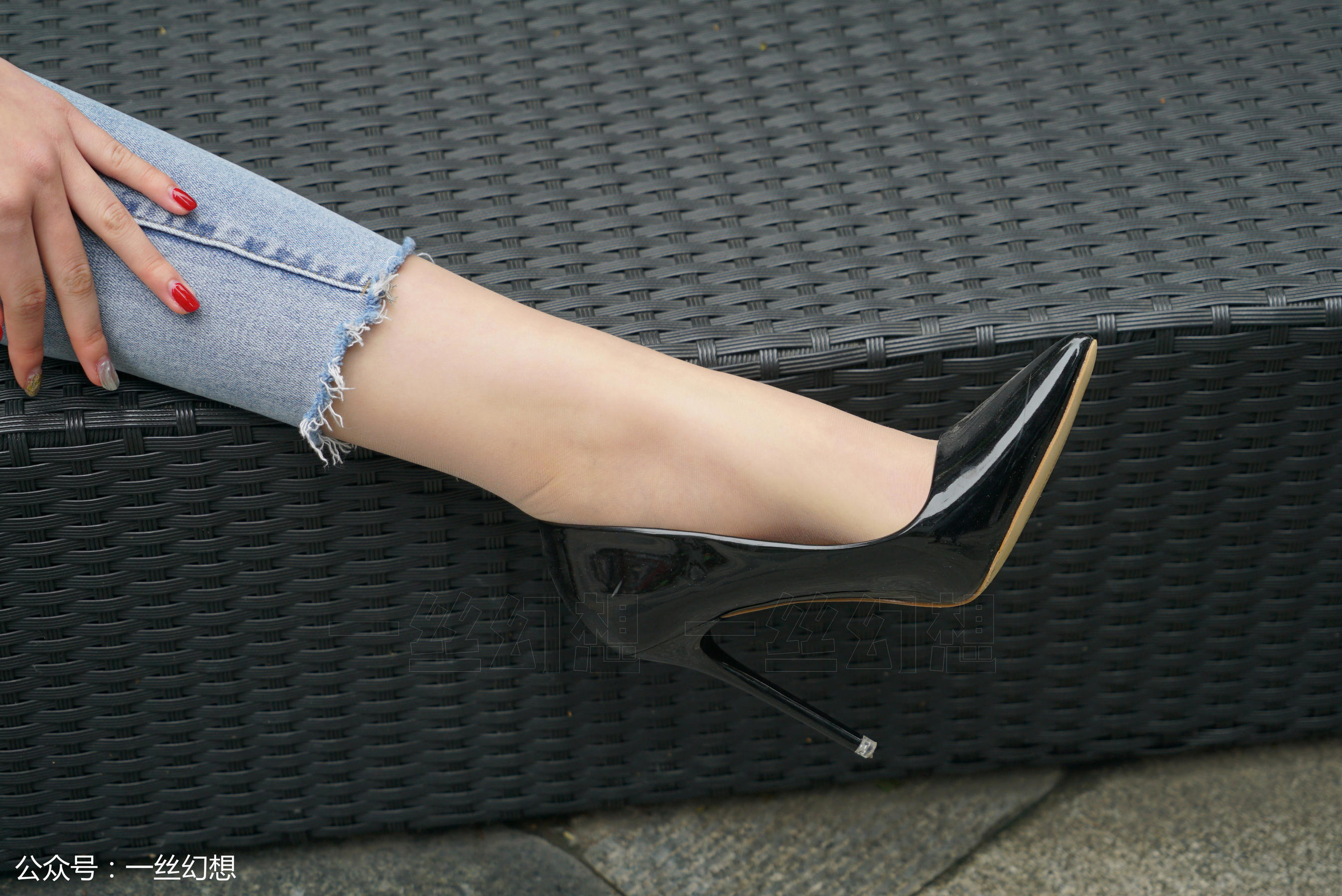 [高丝女子图鉴]袜小喵×一丝幻想 No.052 茜茜_第4张