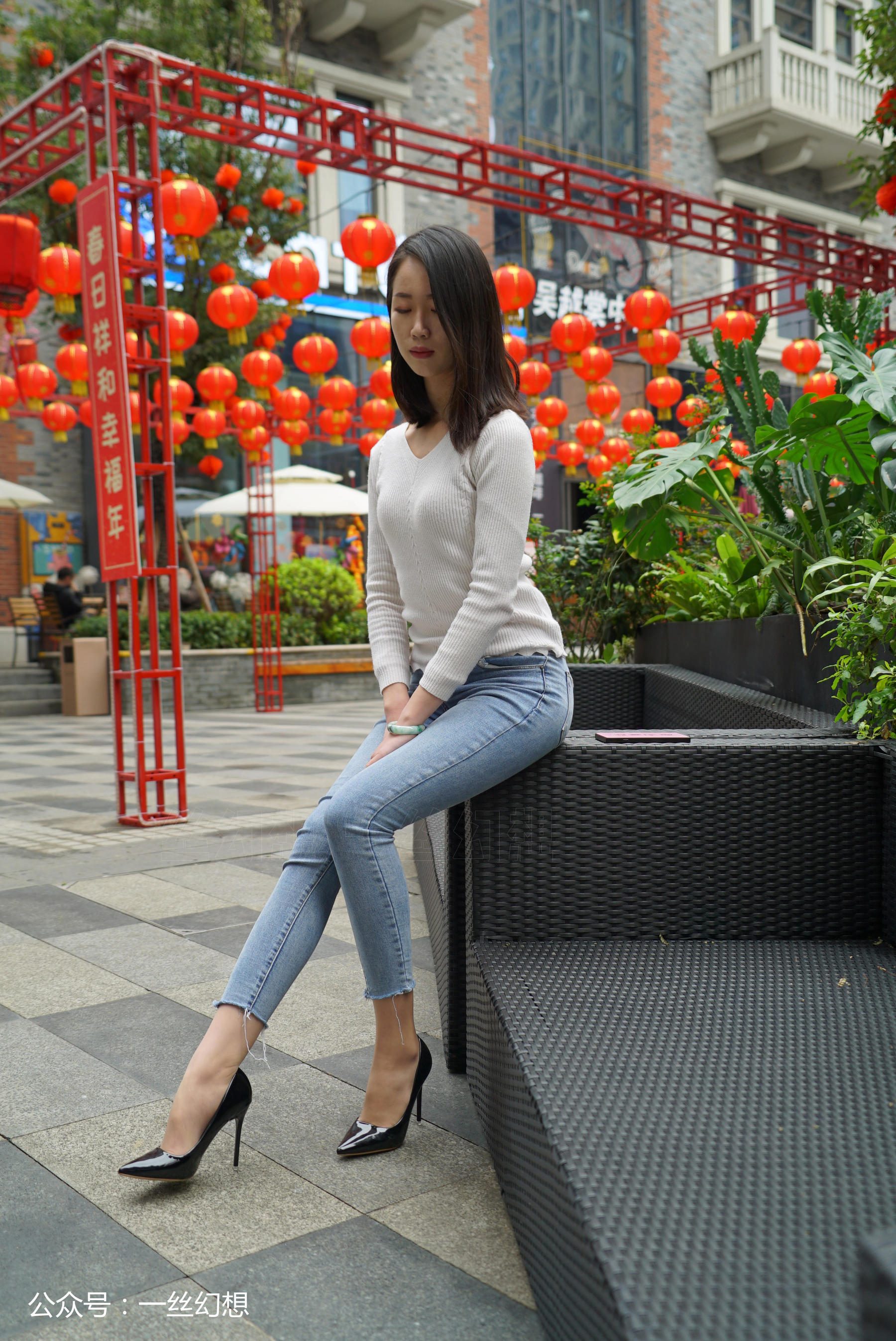 [高丝女子图鉴]袜小喵×一丝幻想 No.052 茜茜_第5张