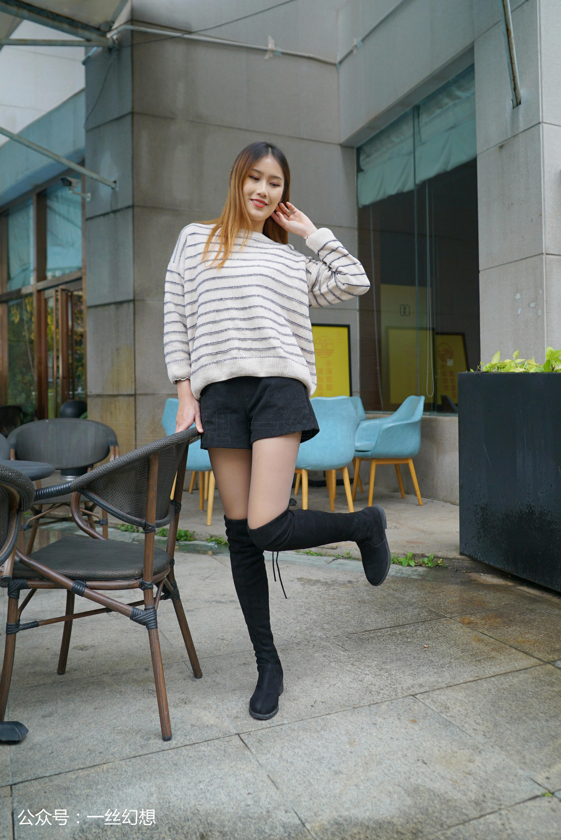 [高丝女子图鉴]袜小喵×一丝幻想 No.055 小唯_第3张