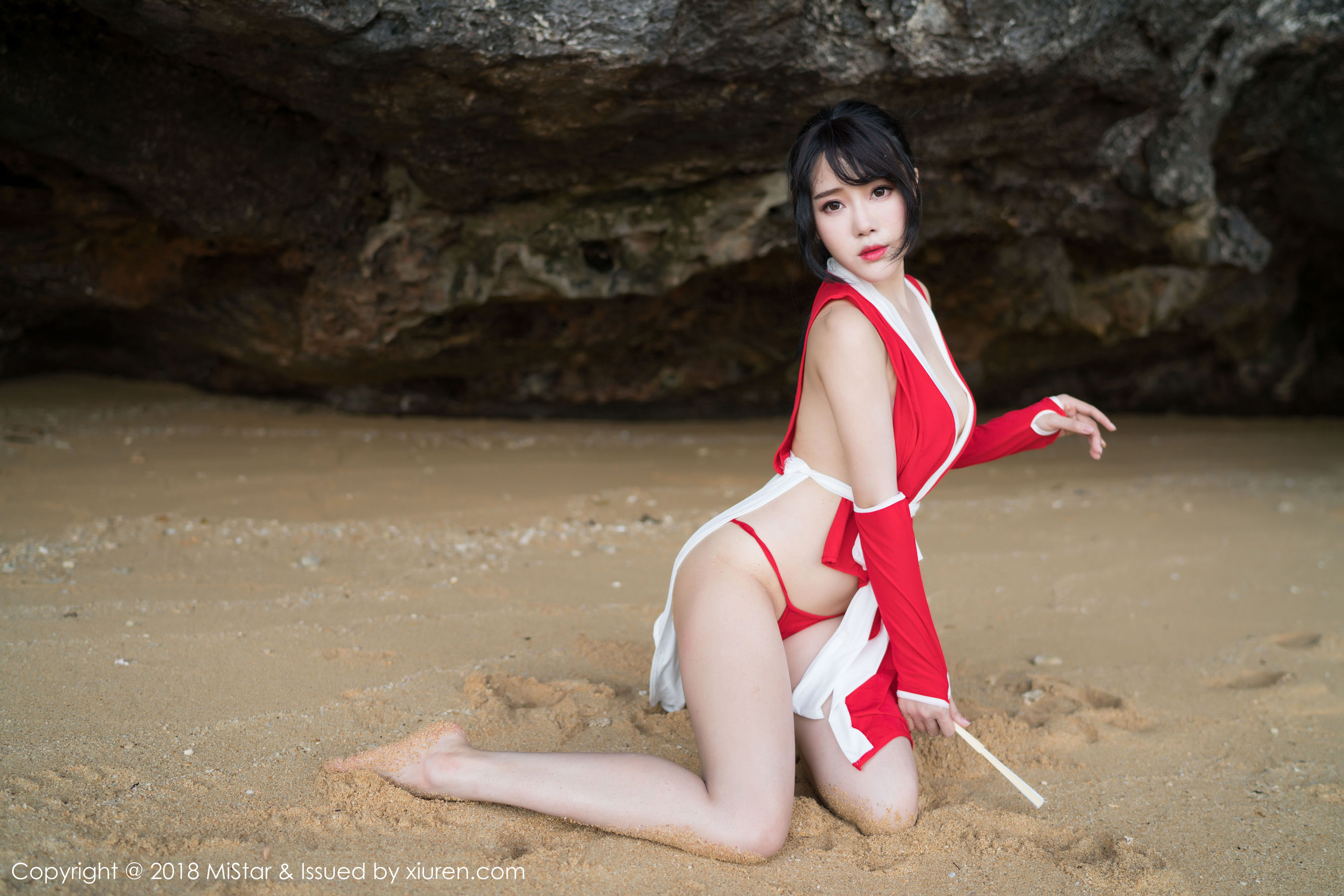 兜豆靓Youlina《外拍COS不知火舞与DVA》 [魅妍社MiStar] VOL.215_第5张