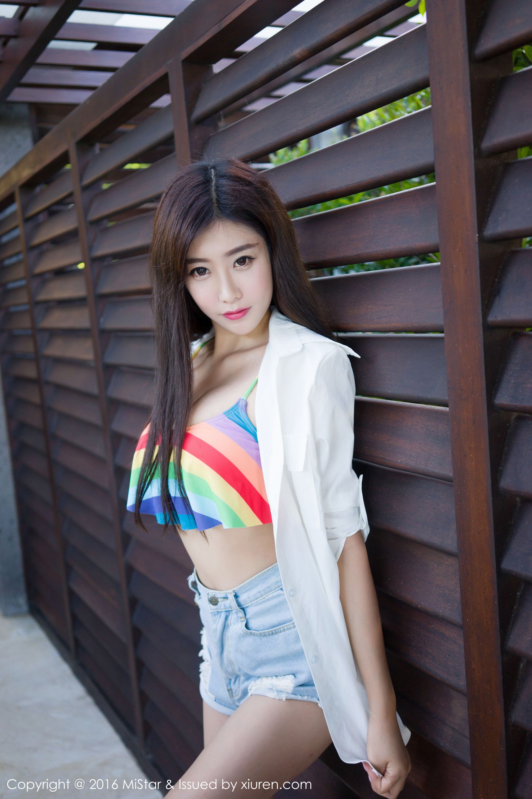 程小烦不烦《巴厘岛旅拍》2套性感泳装 [魅妍社MiStar] Vol.095_第3张